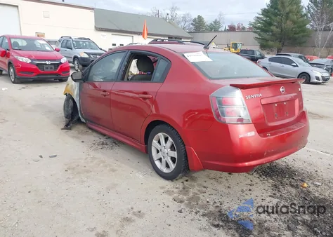 2011 Nissan Sentra 2.0Sr из США, поврежденный, VIN 3N1AB6AP2BL627837